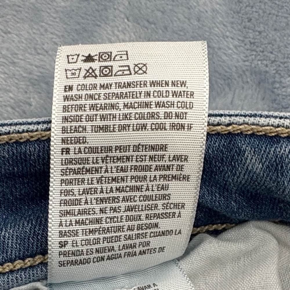 American Eagle Highest Rise Jegging Crop Light Blue Jeans - Picture 5 of 14